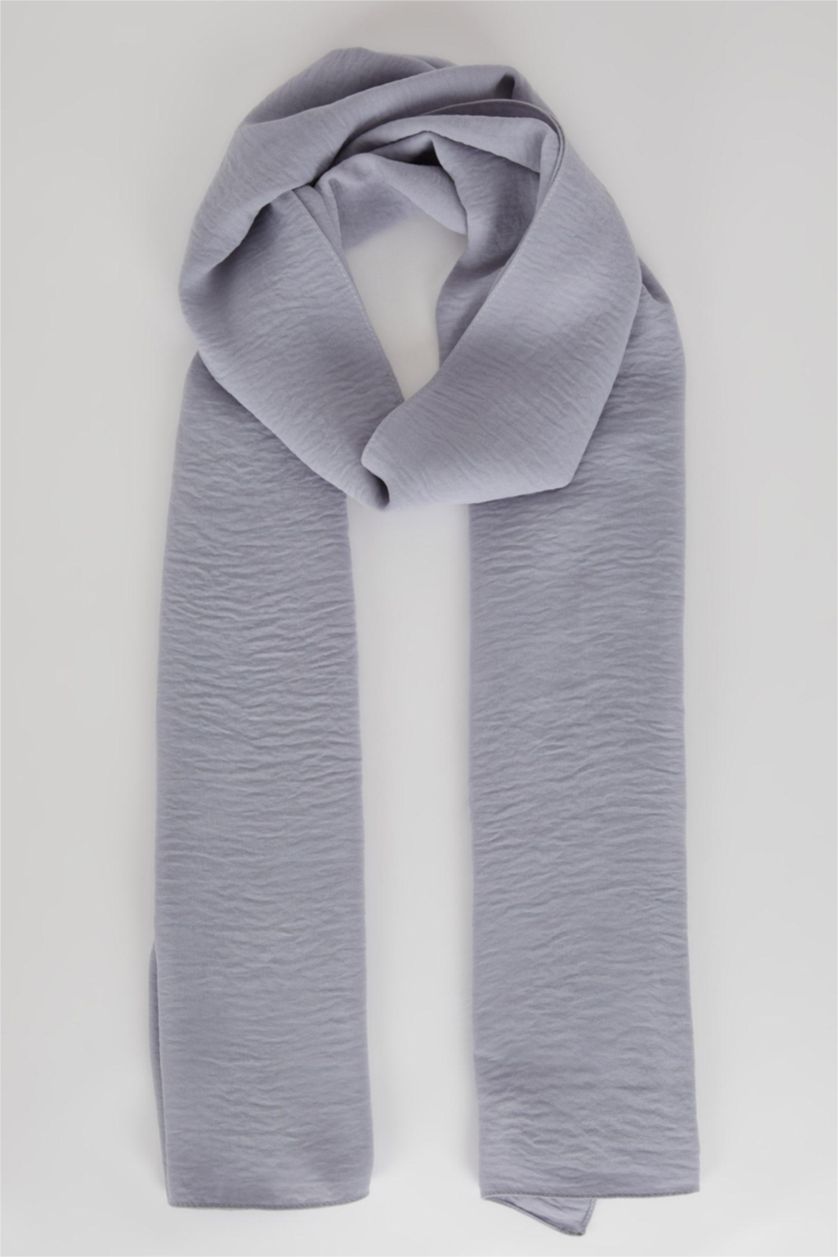 FEMME Gris Châle Hijab basique pour femme