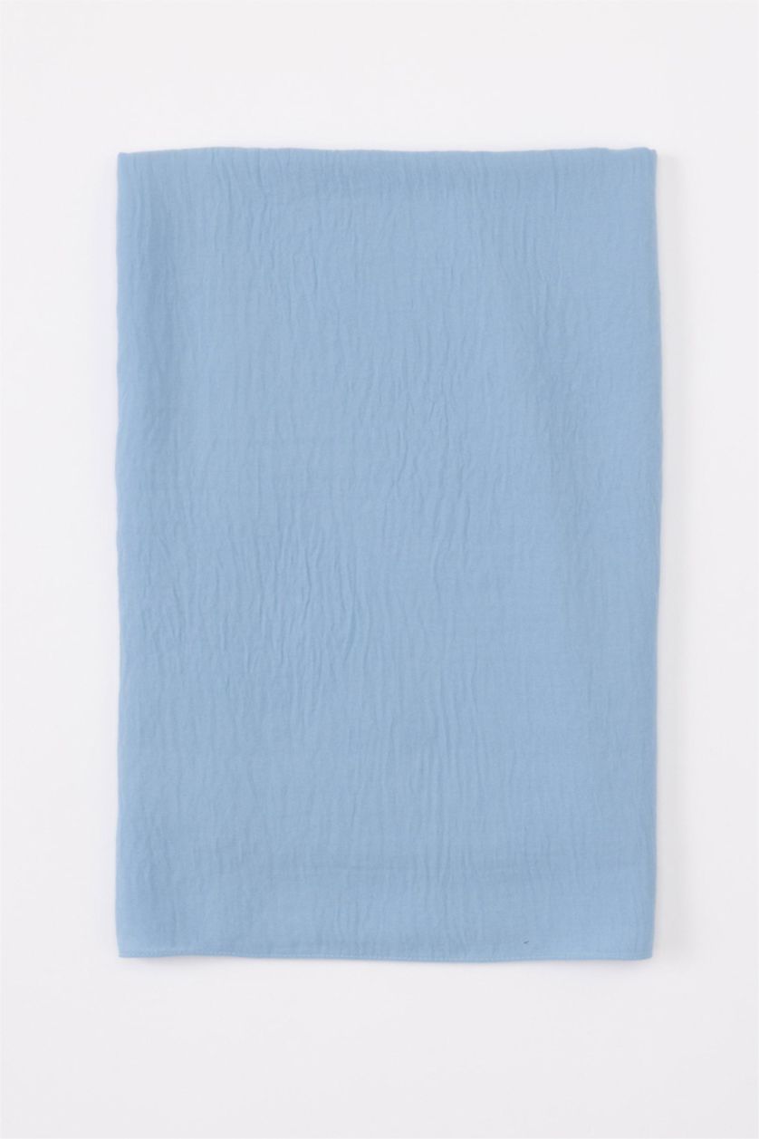 WOMAN Blue Woman Basic Hijab Shawl