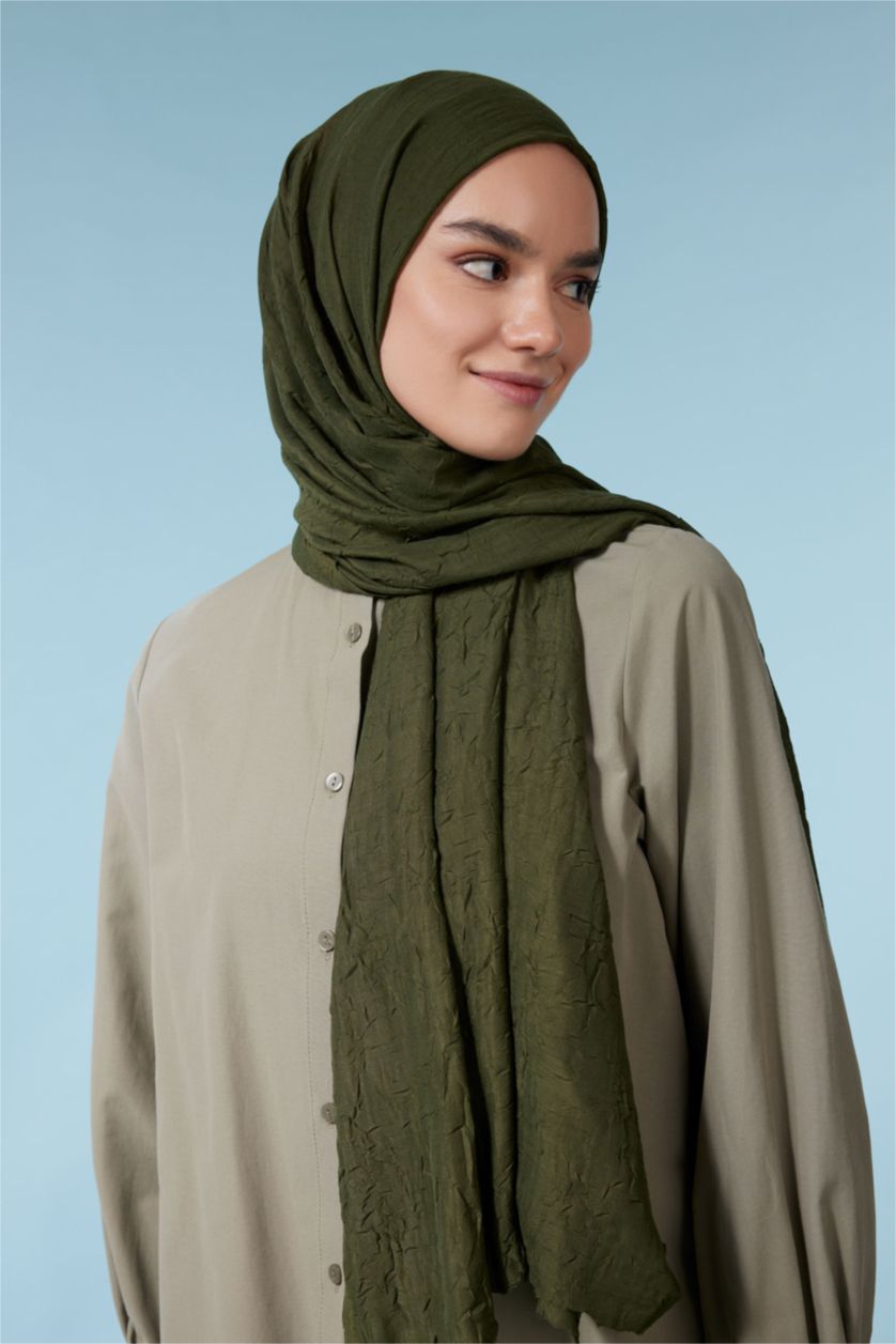 WOMAN Khaki شال