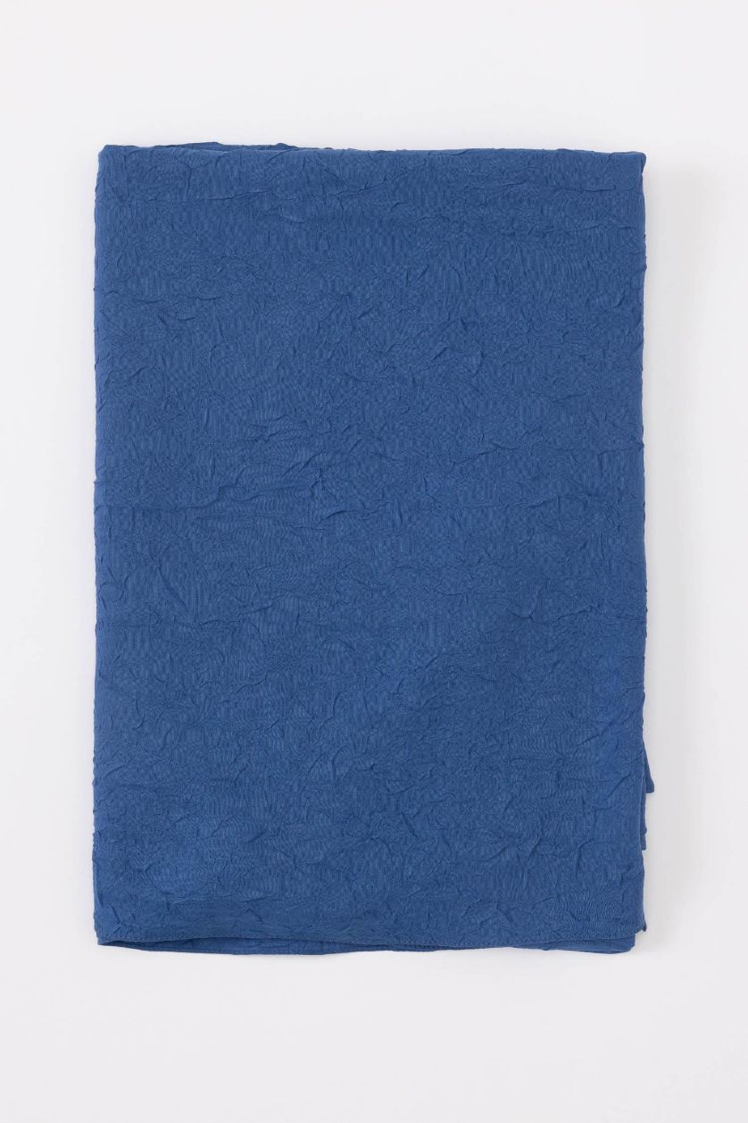 Kadın Koyu Mavi Kadın Kraş Tesettür Şal