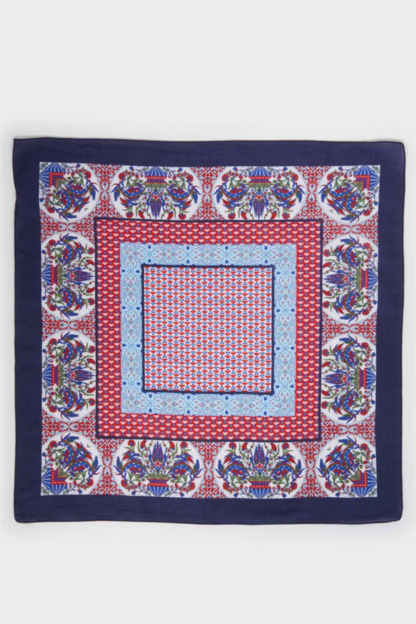 Women Light Blue Woman Printed Bandana
