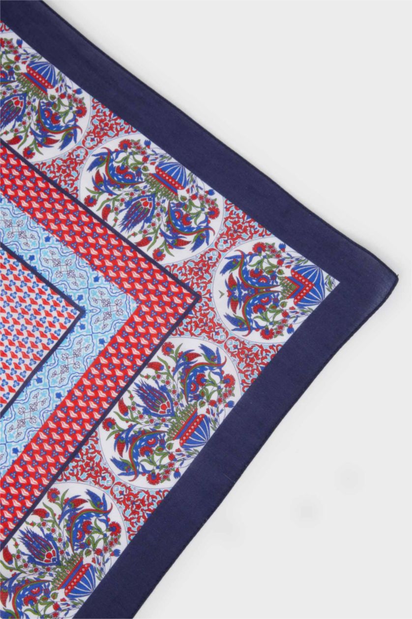 Women Light Blue Woman Printed Bandana