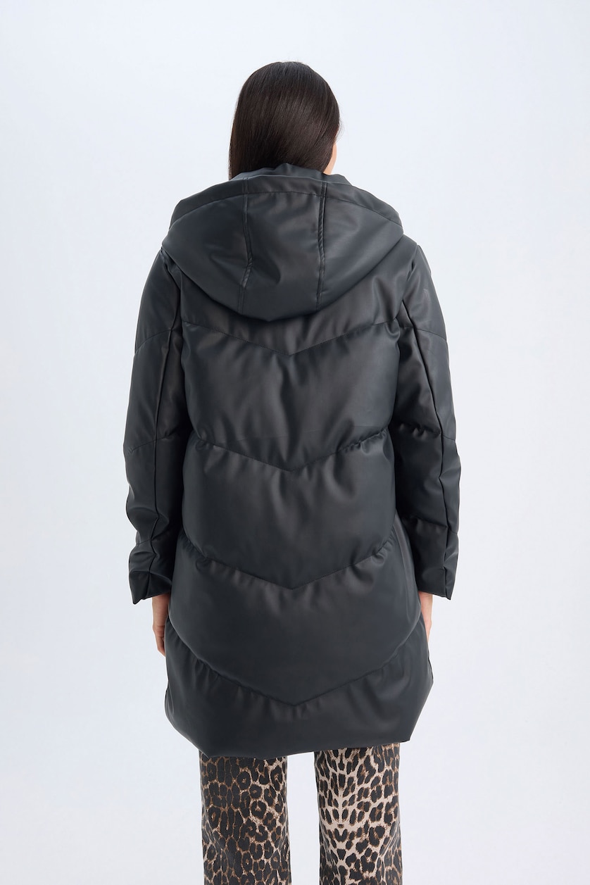 Kadın Siyah Parka