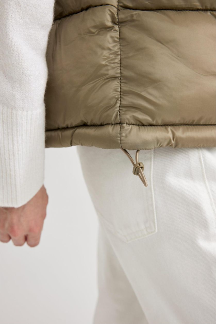 WOMAN Khaki Waterproof Vest