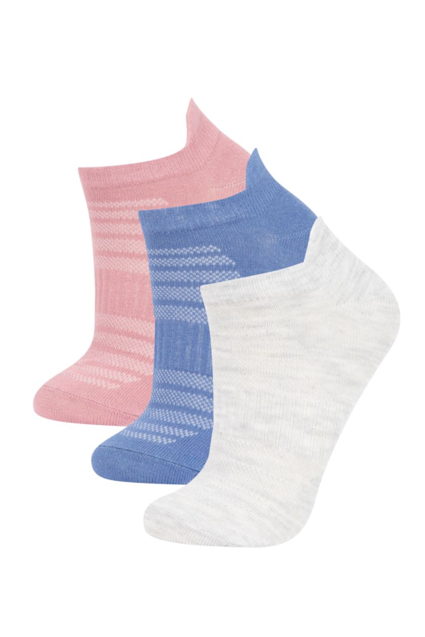 FEMME Karma Lot De 3 Paires De Chaussettes En Coton Defacto Fit Pour Femme