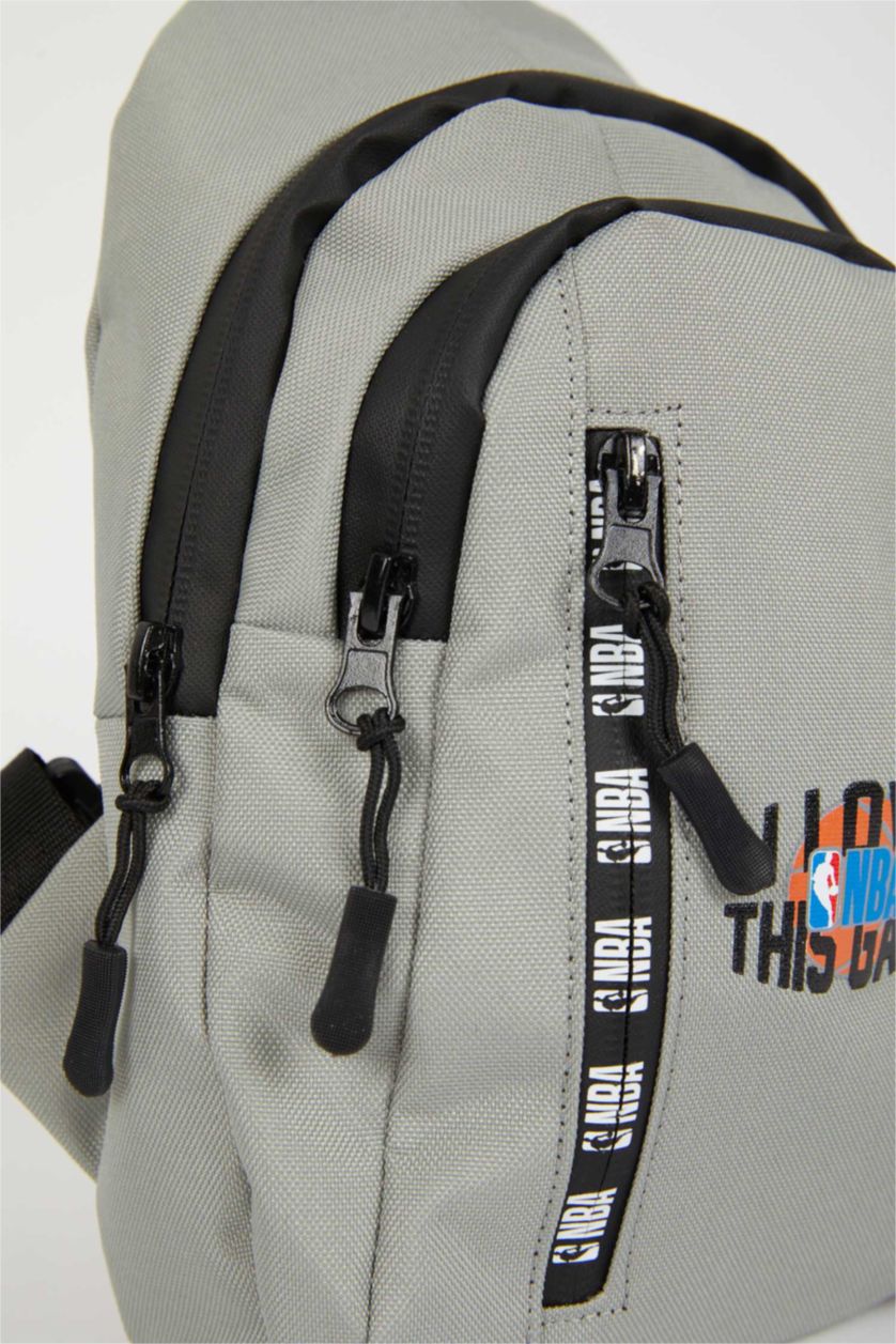 MAN Grey Crossbody Bag