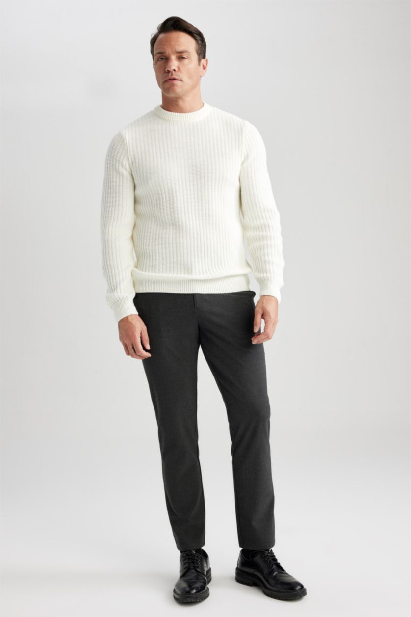 رجالي أنثرا بنطلون قصة عادية