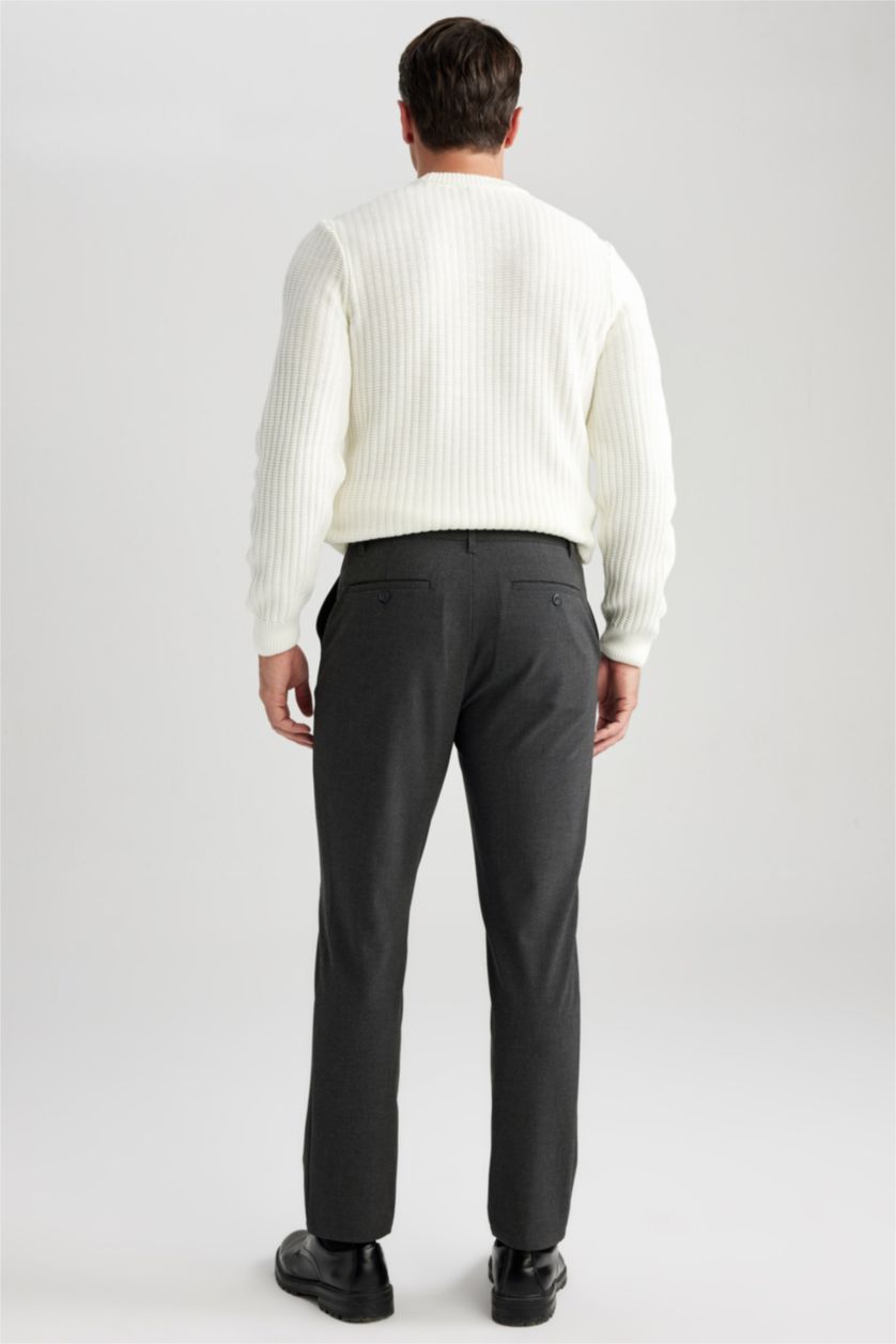 رجالي أنثرا بنطلون قصة عادية