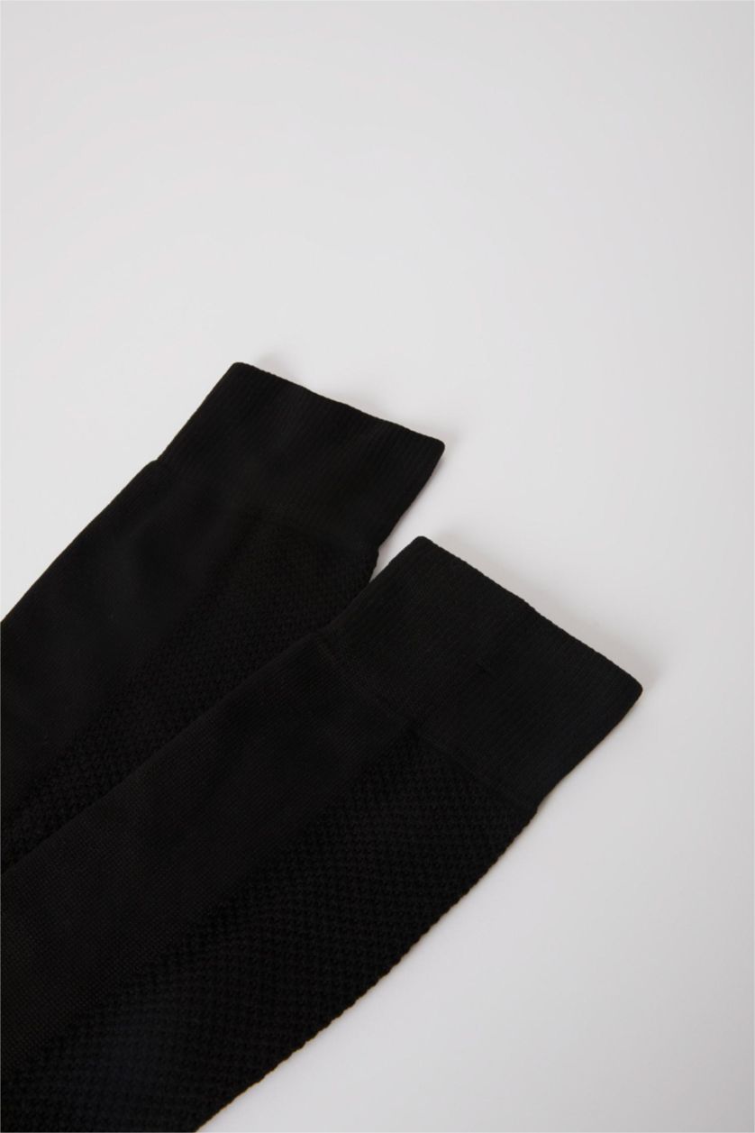 Erkek Siyah Erkek DeFactoFit Futbol Çorabı