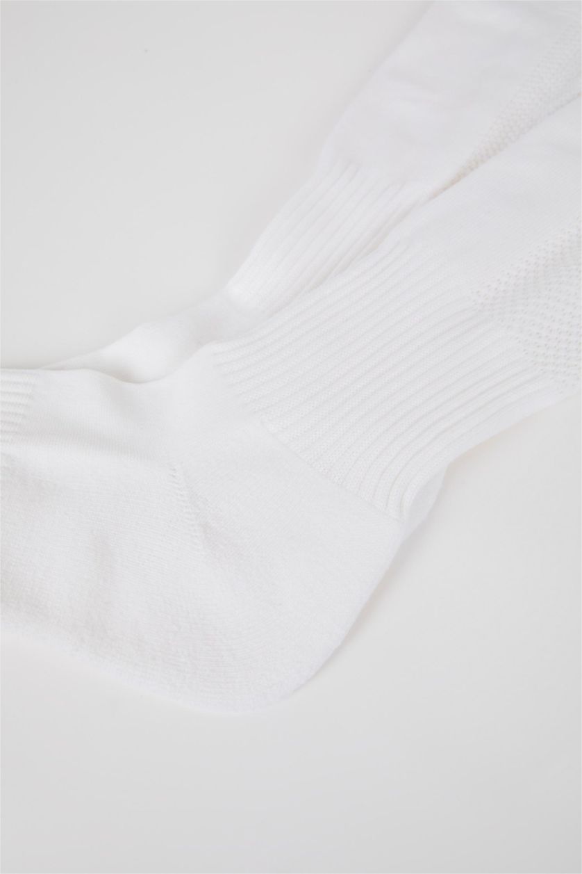 Erkek Beyaz Futbol Çorabı