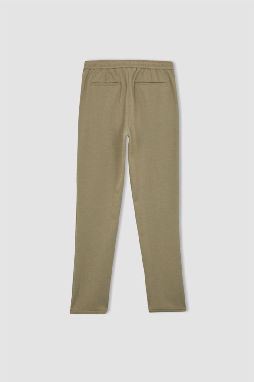 MAN Beige Jogger All Way Stretch Trousers