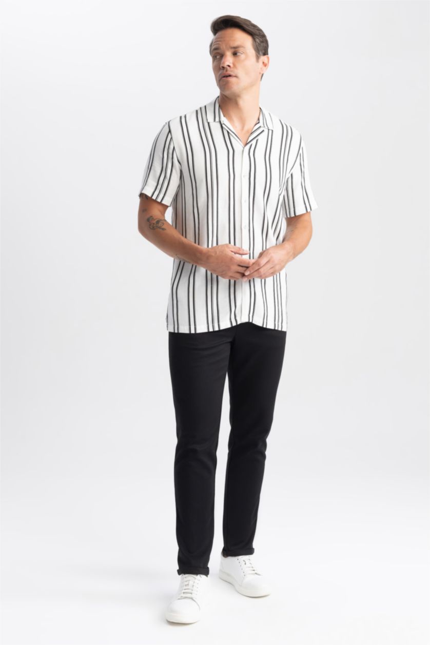 رجالي أسود بنطلون جوجر فيت أسود