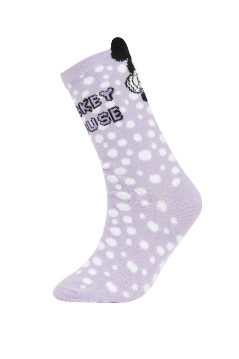 FILLES Karma Chaussettes Longues Coton 2 Mickey & Minnie (Standard Characters) Fille