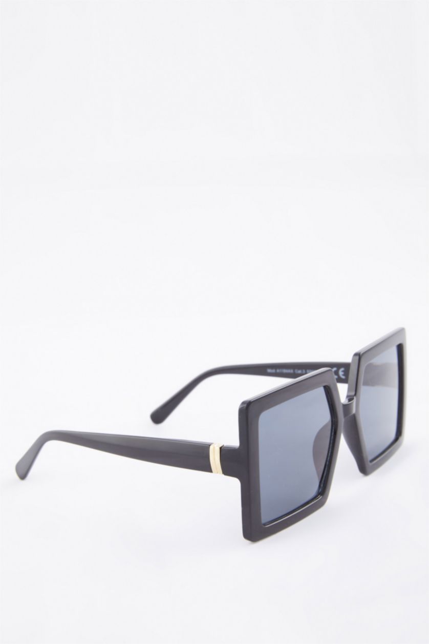 FEMME Noir Lunettes De Soleil Pour Femme