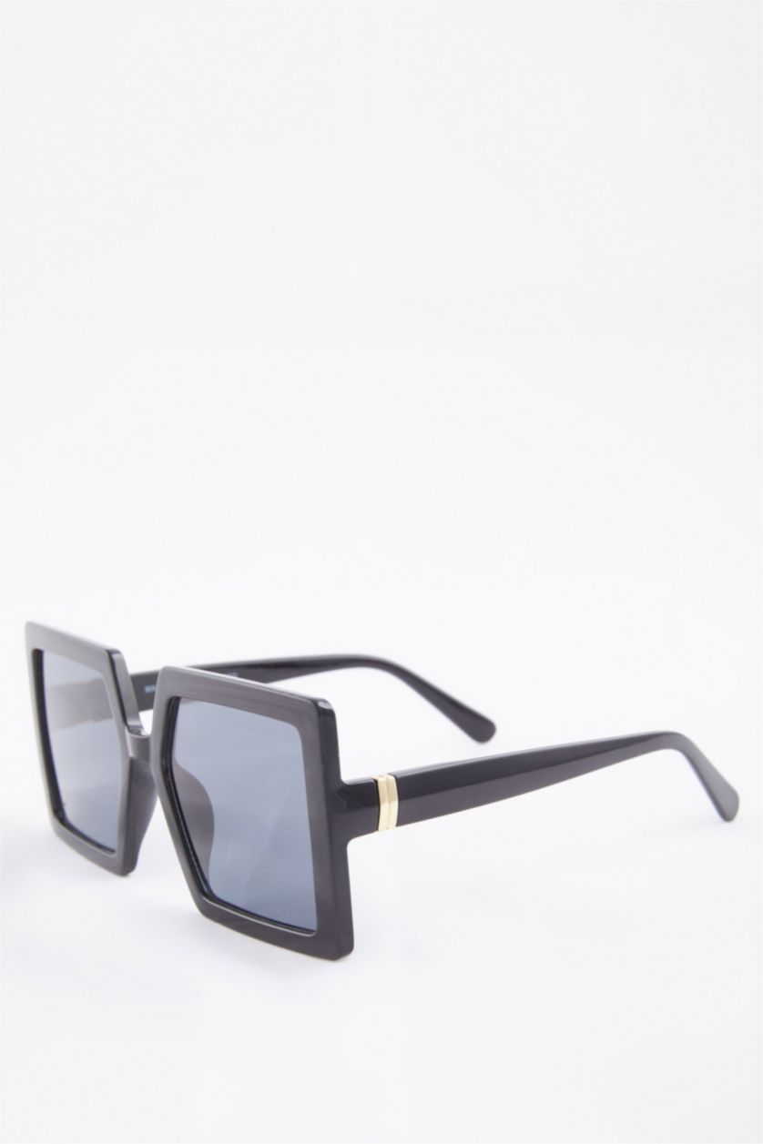 FEMME Noir Lunettes De Soleil Pour Femme