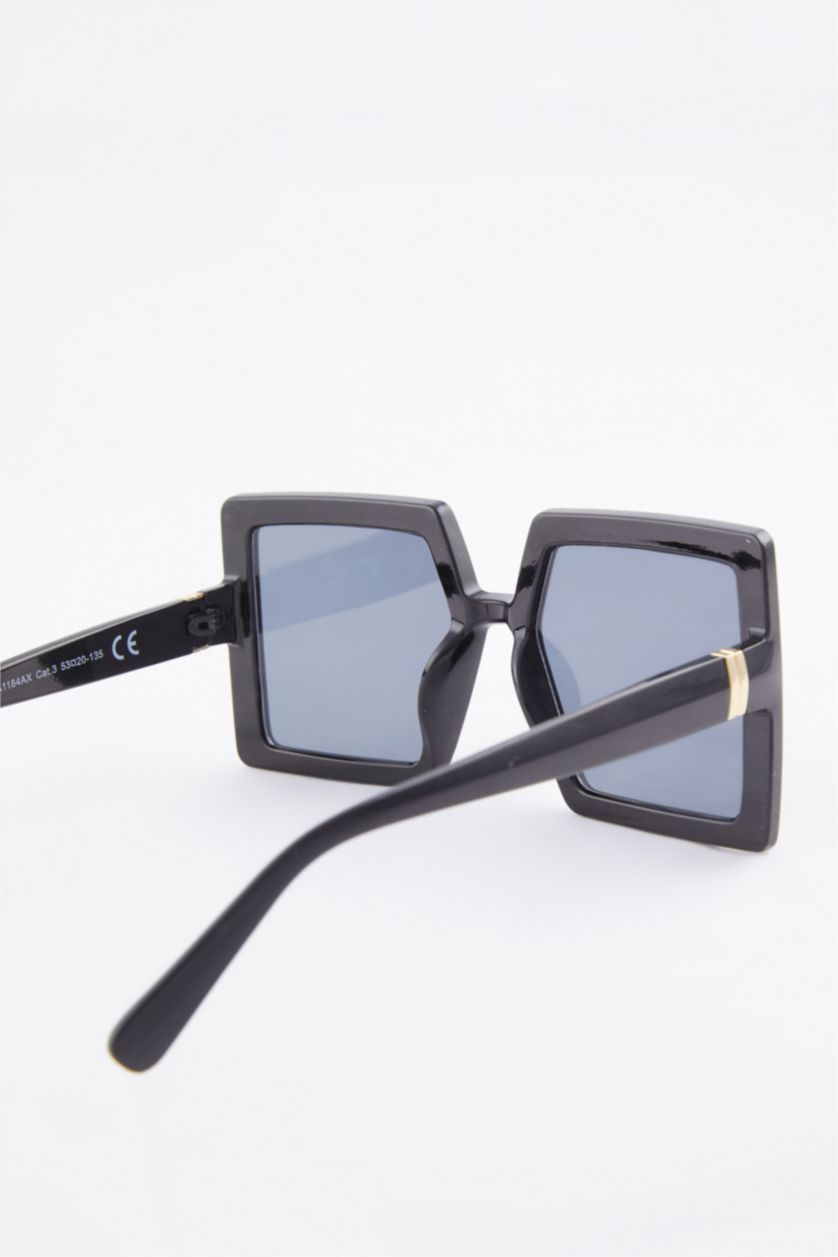 FEMME Noir Lunettes De Soleil Pour Femme