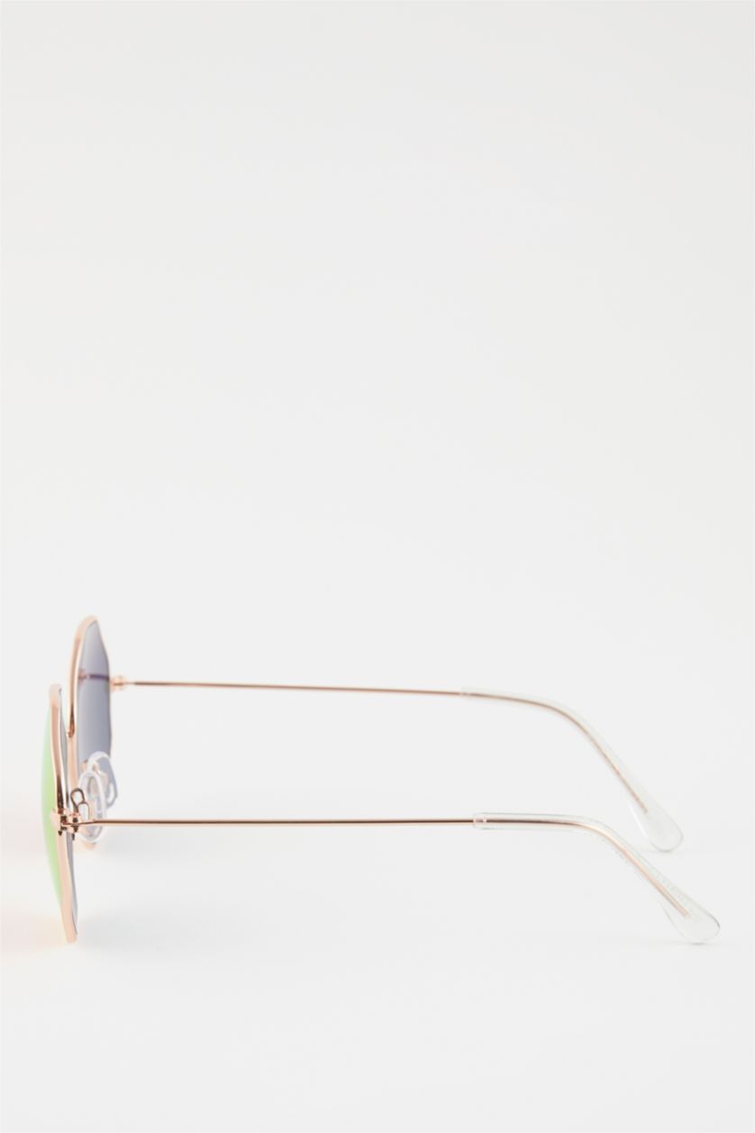 Woman Orange Women Sunglasses