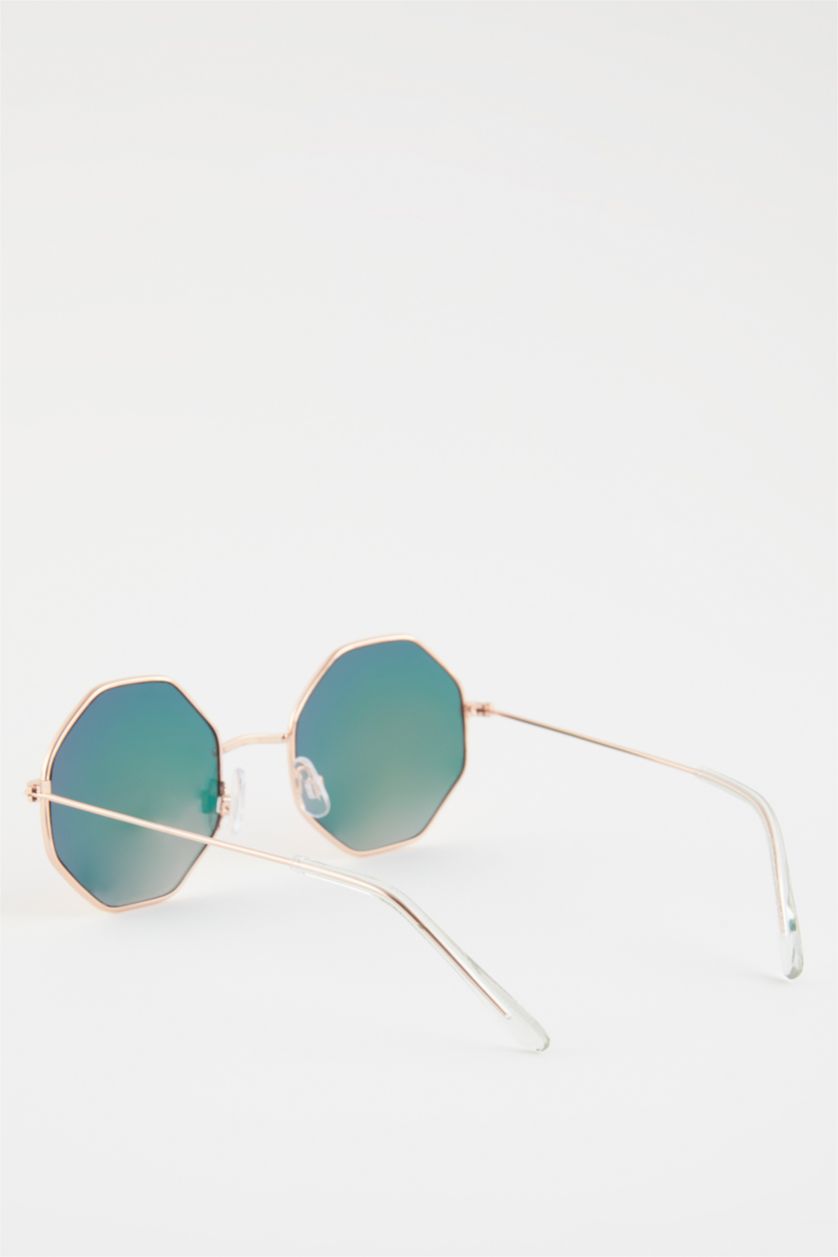 Woman Orange Women Sunglasses