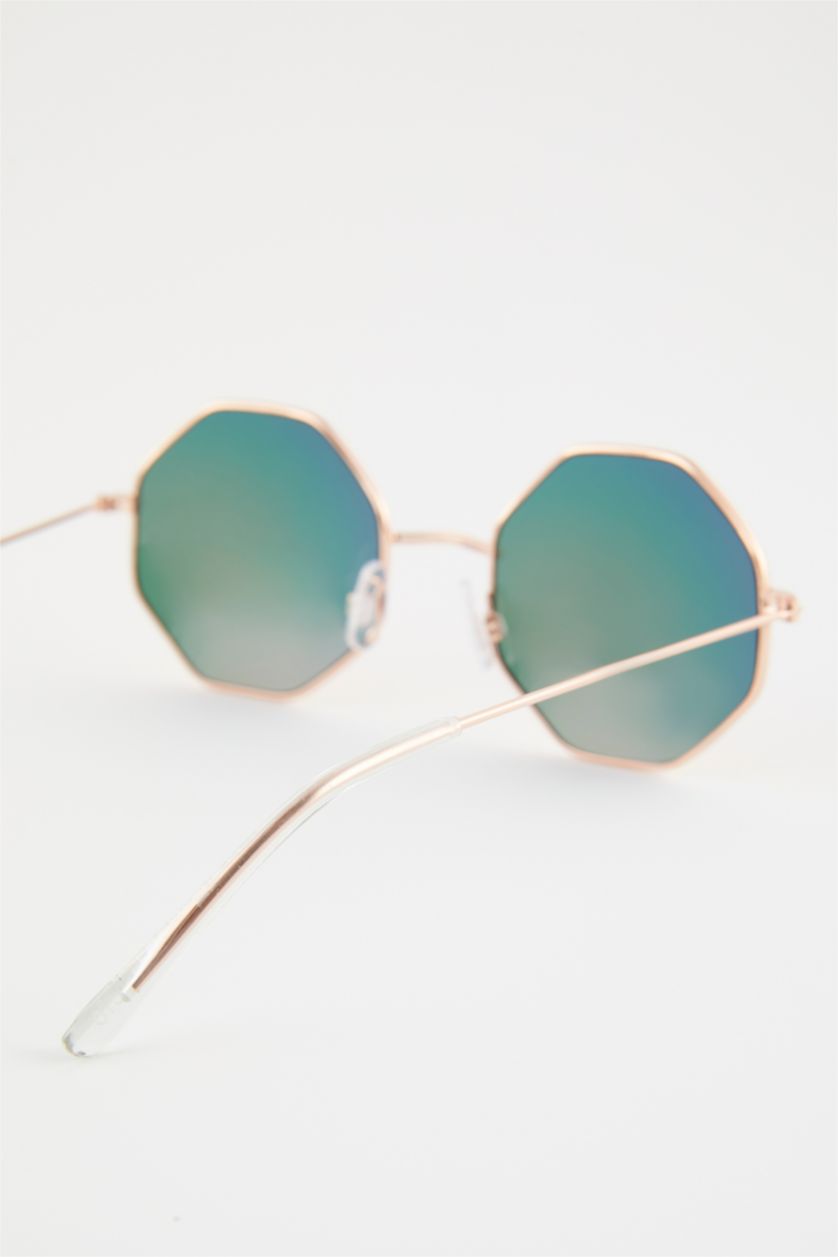 Woman Orange Women Sunglasses