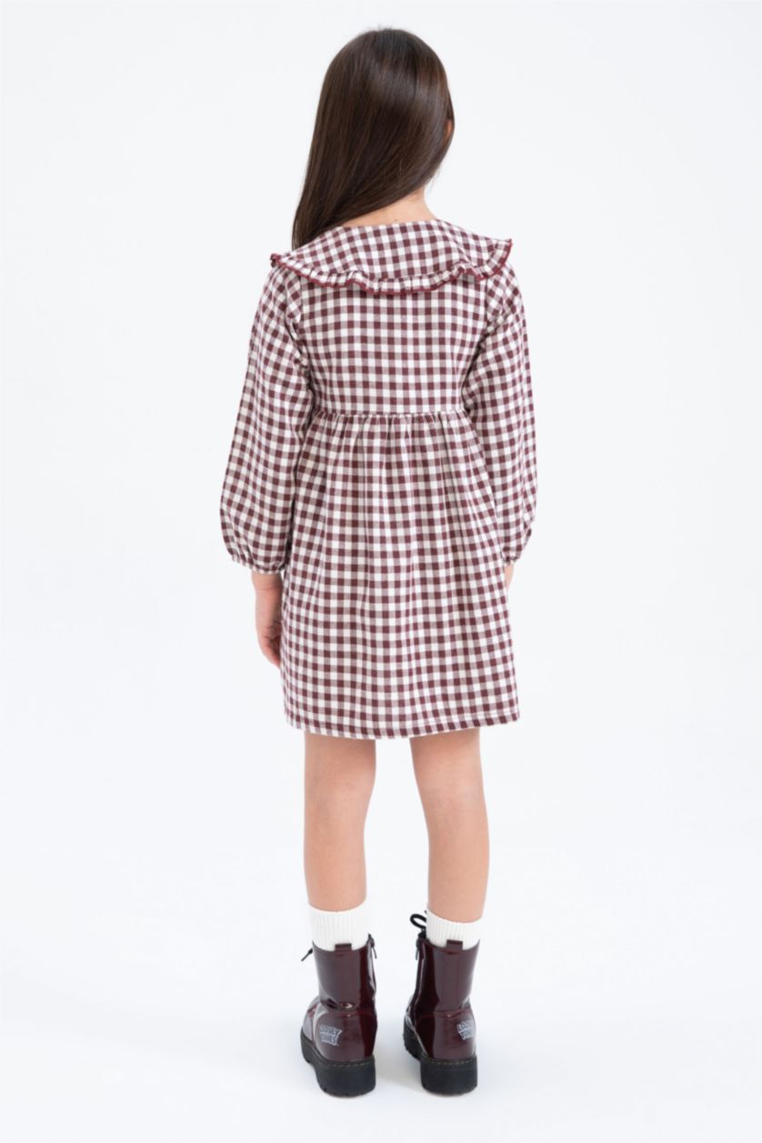 Kız Çocuk - Genç Kız Bordo Elbise Kız Çocuk