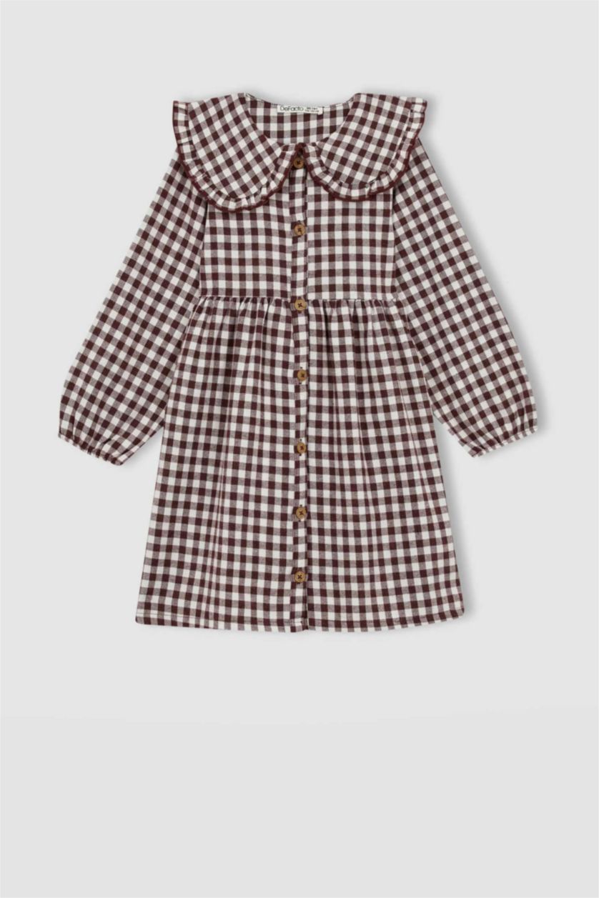 Kız Çocuk - Genç Kız Bordo Elbise Kız Çocuk