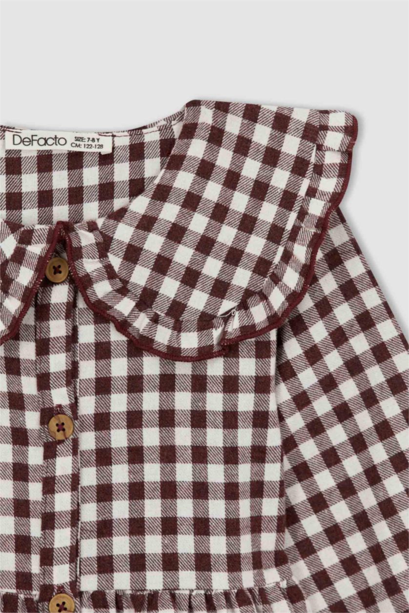 Kız Çocuk - Genç Kız Bordo Elbise Kız Çocuk