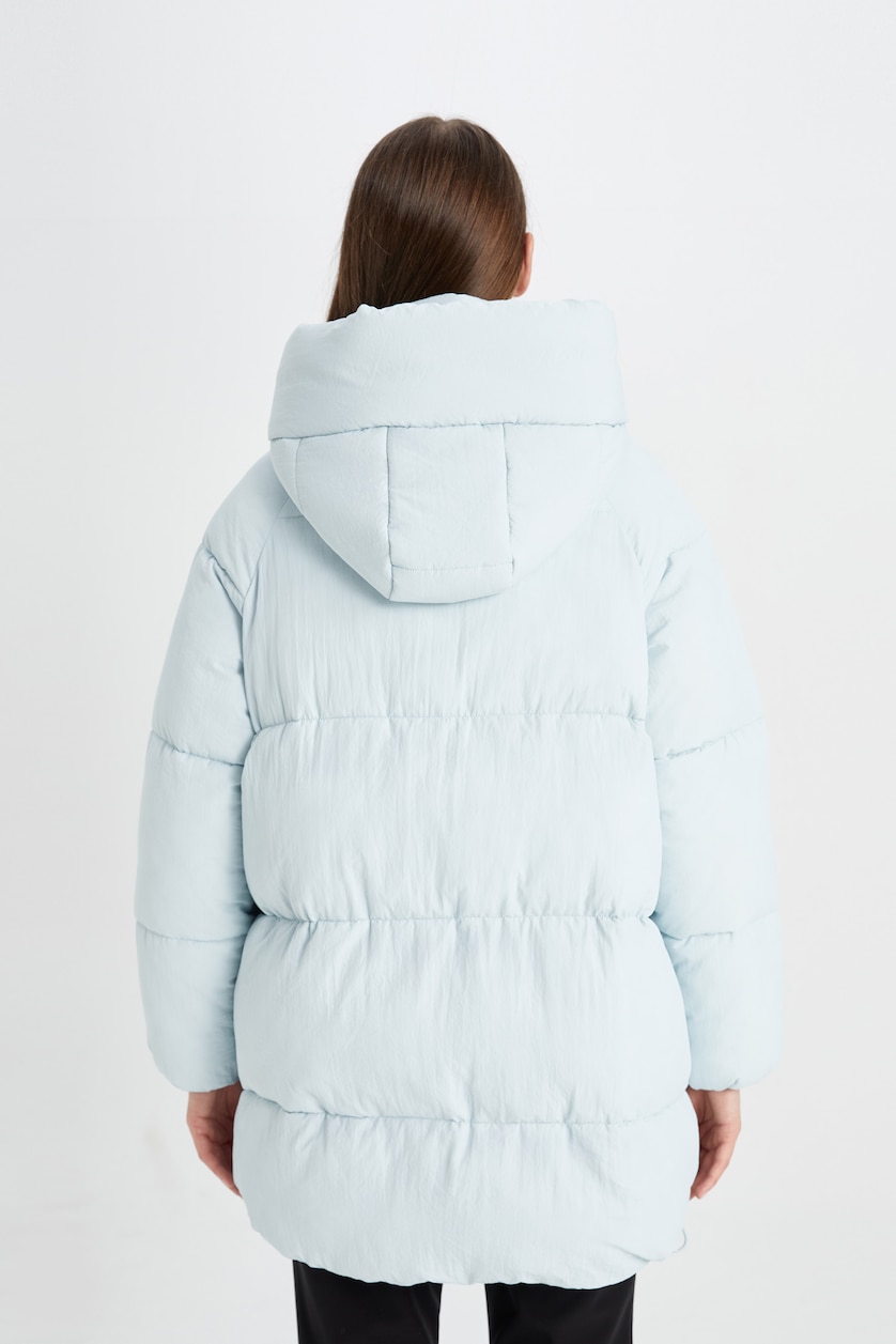 Kadın Açık Mavi Parka