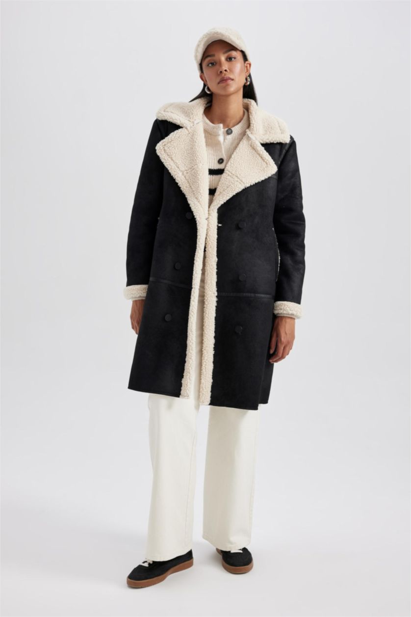 Женщины Черный Куртка водоотталкивающая стандартного кроя