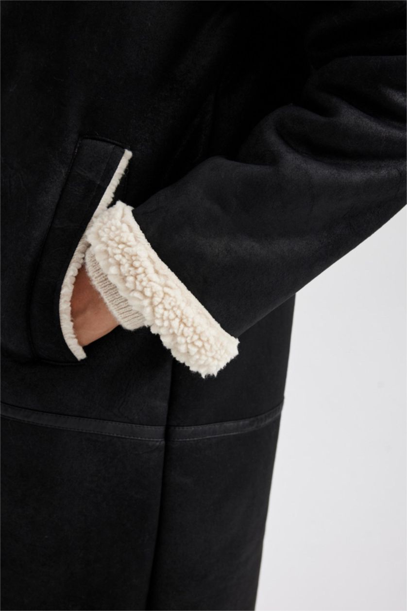 Женщины Черный Куртка водоотталкивающая стандартного кроя