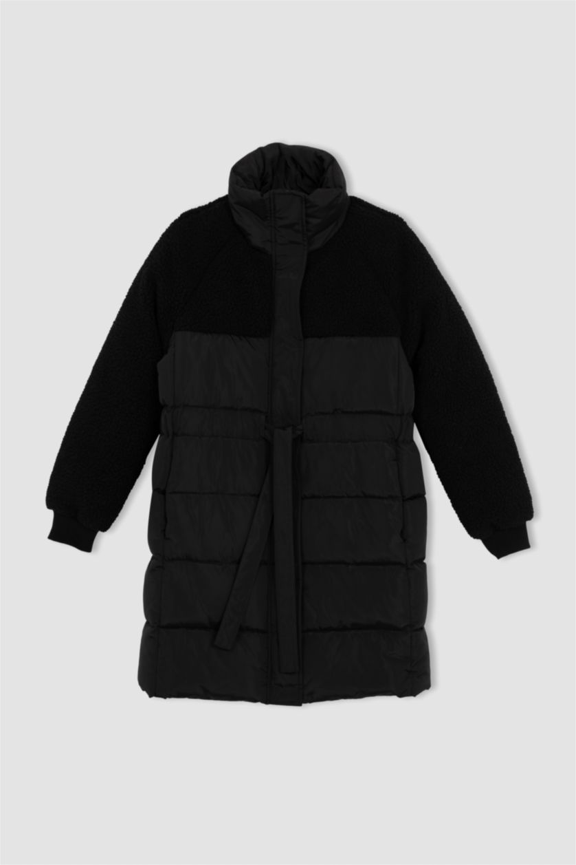 نساء أسود قمصلة نفخ قصة مريحة مقاوم للماء