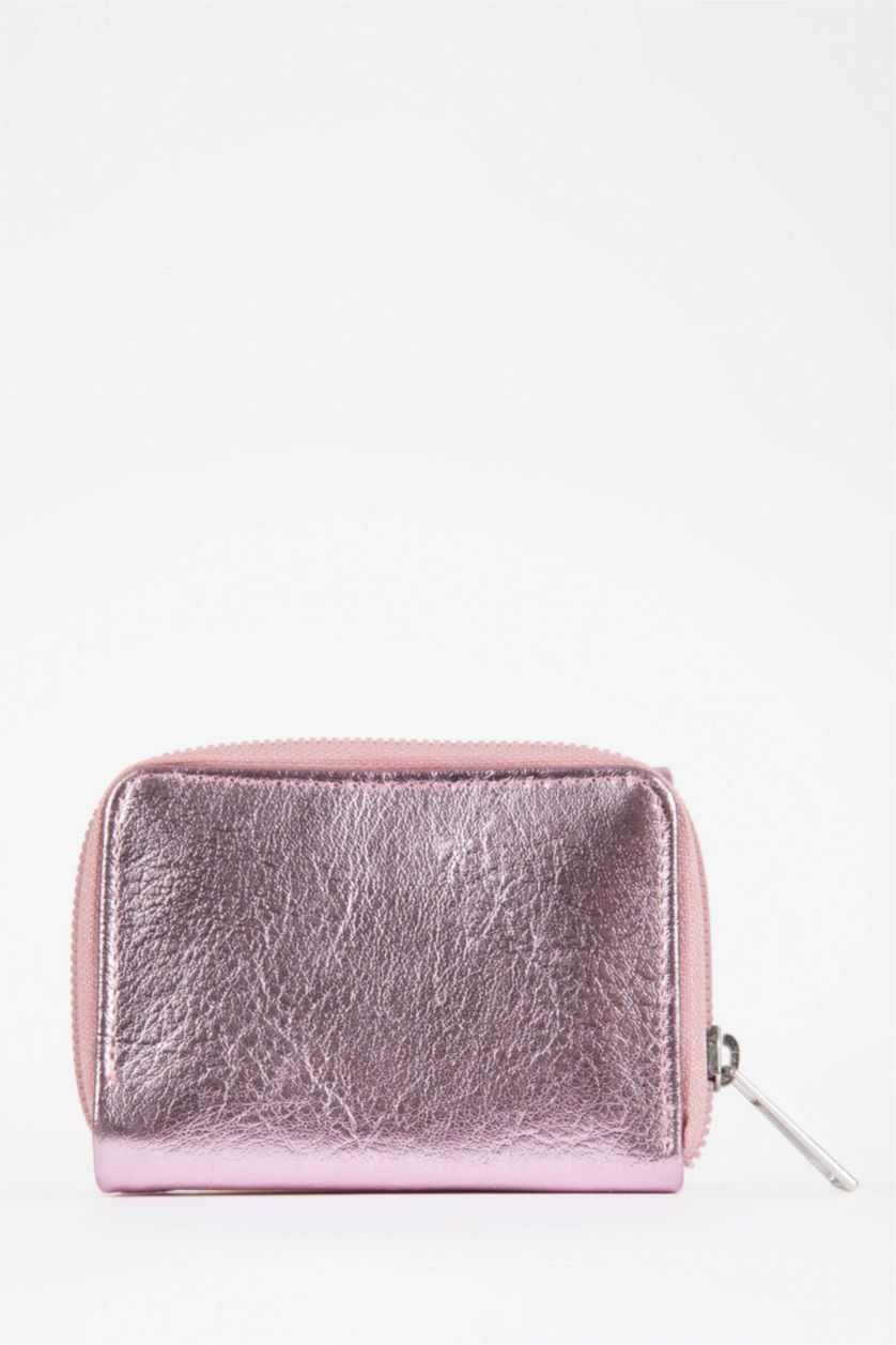 Kadın Açık Pembe Kadın Suni Deri Cüzdan