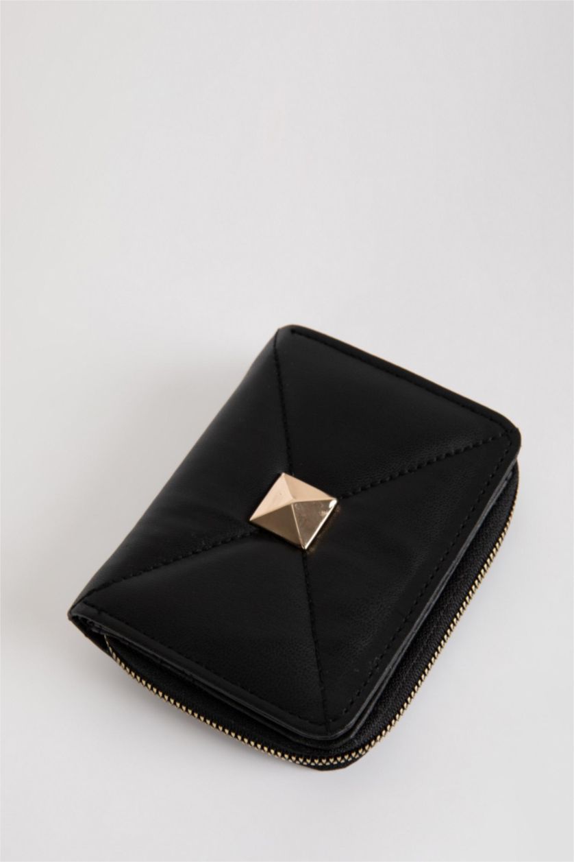 Kadın Siyah Kadın Suni Deri Cüzdan