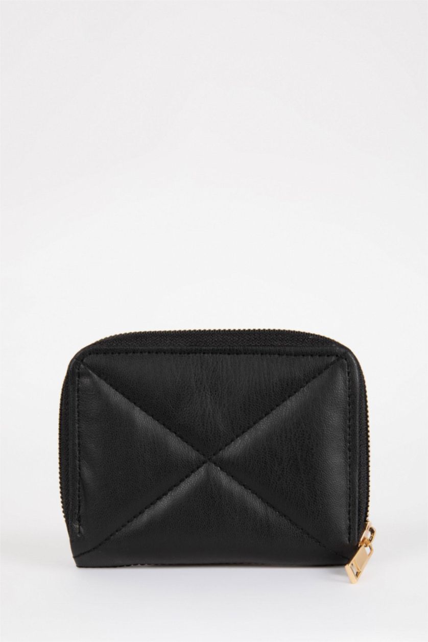 Kadın Siyah Kadın Suni Deri Cüzdan