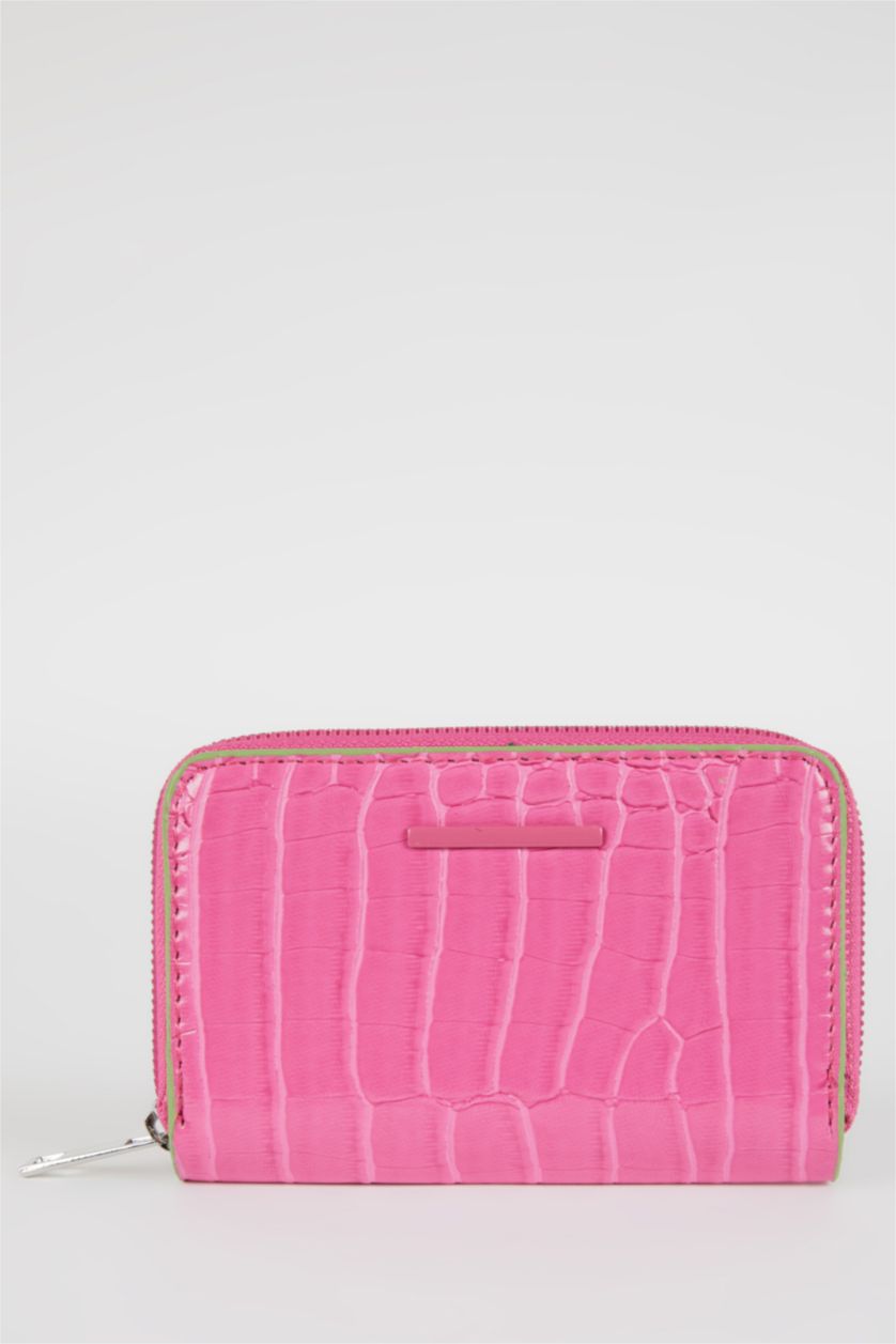 Kadın Fuşya Kadın Suni Deri Cüzdan