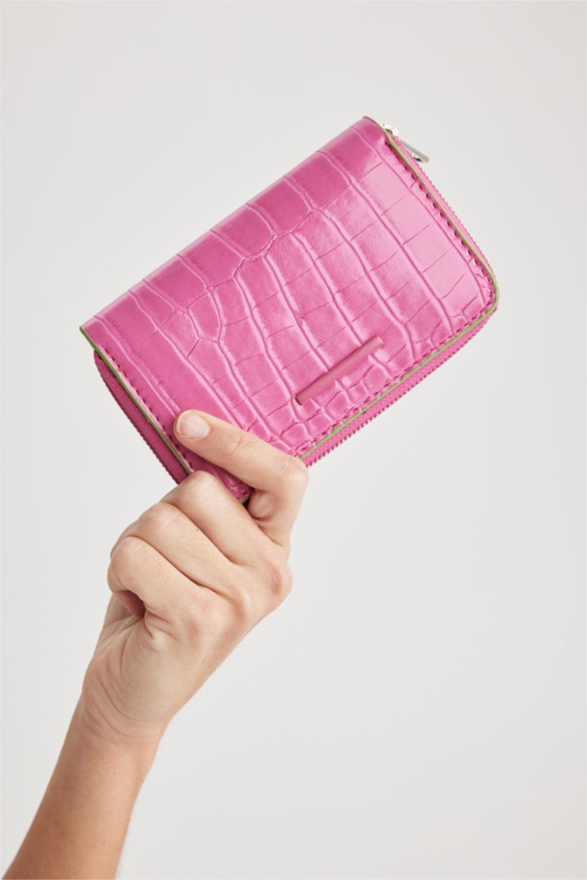 Kadın Fuşya Kadın Suni Deri Cüzdan