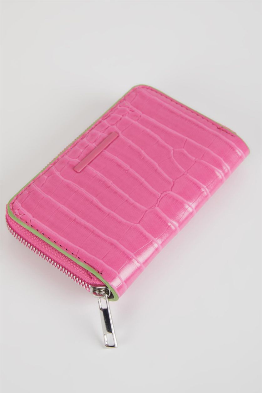 Kadın Fuşya Kadın Suni Deri Cüzdan