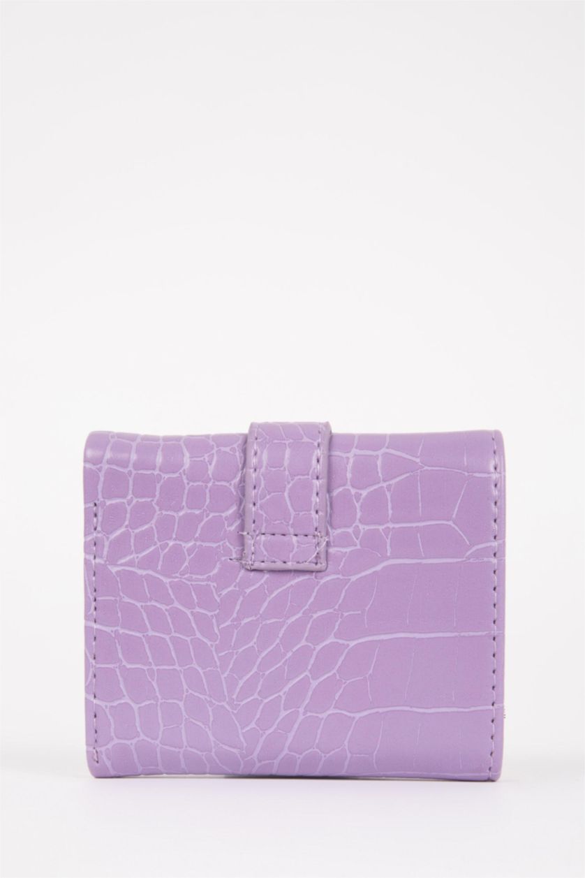 FEMME Violet Portefeuille Femme En Similicuir