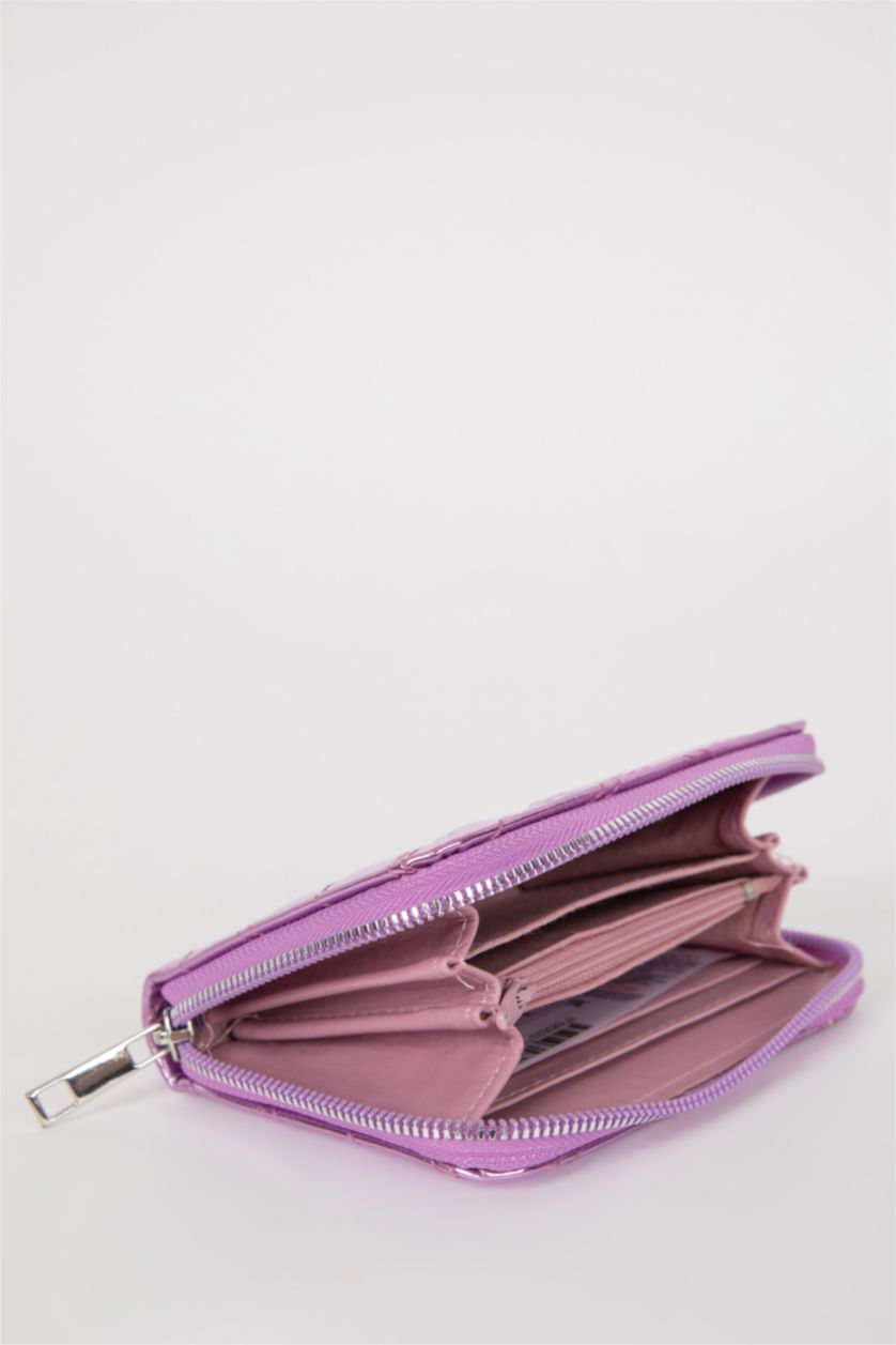 Kadın Açık Pembe Kadın Suni Deri Cüzdan