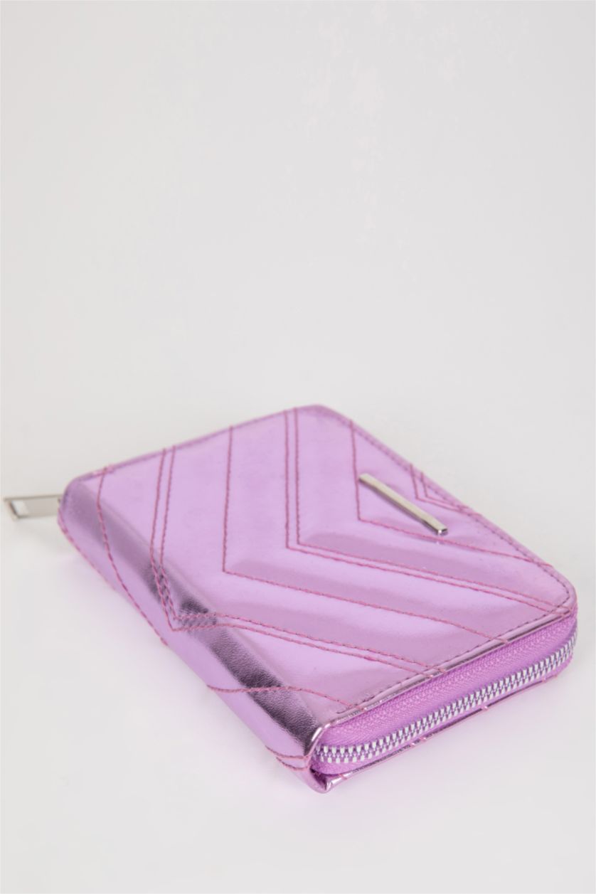 Kadın Açık Pembe Kadın Suni Deri Cüzdan