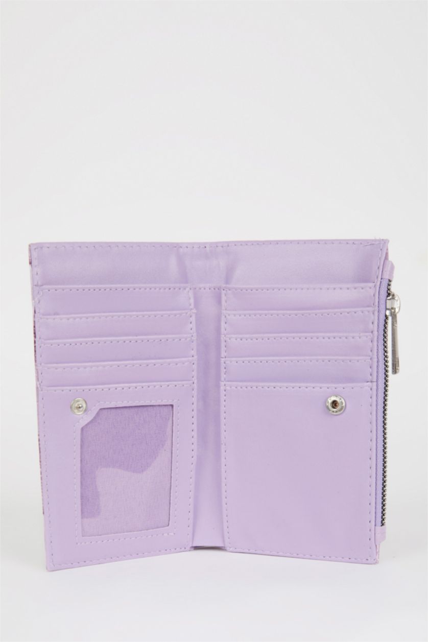 Women Lilac Women Faux Leather Wallet
