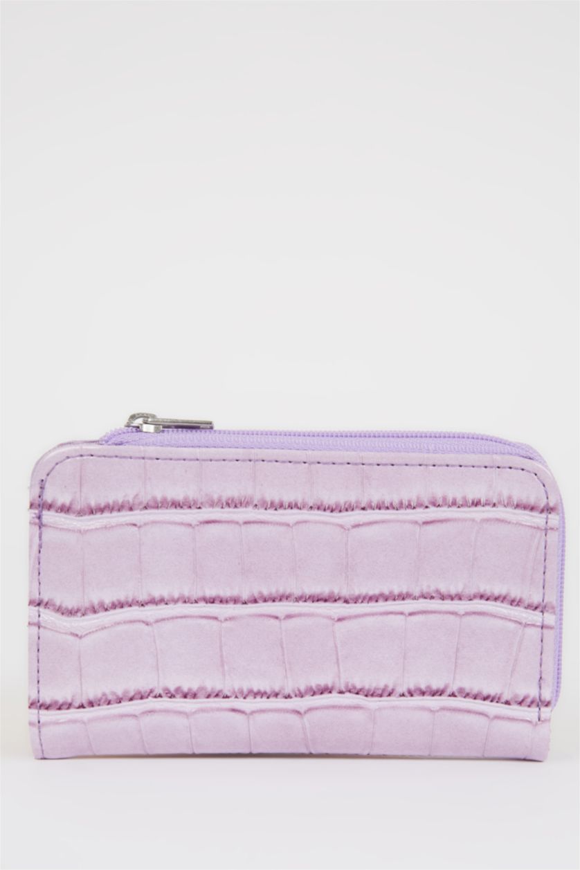 نساء أرجواني محفظة نسائي جلد صناعي