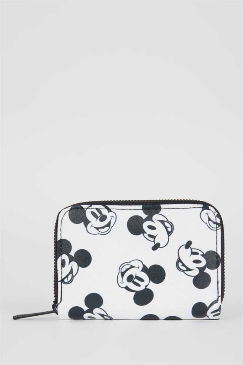 WOMAN Karma Women Disney Mickey & Minnie Licensed Faux Leather Wallet