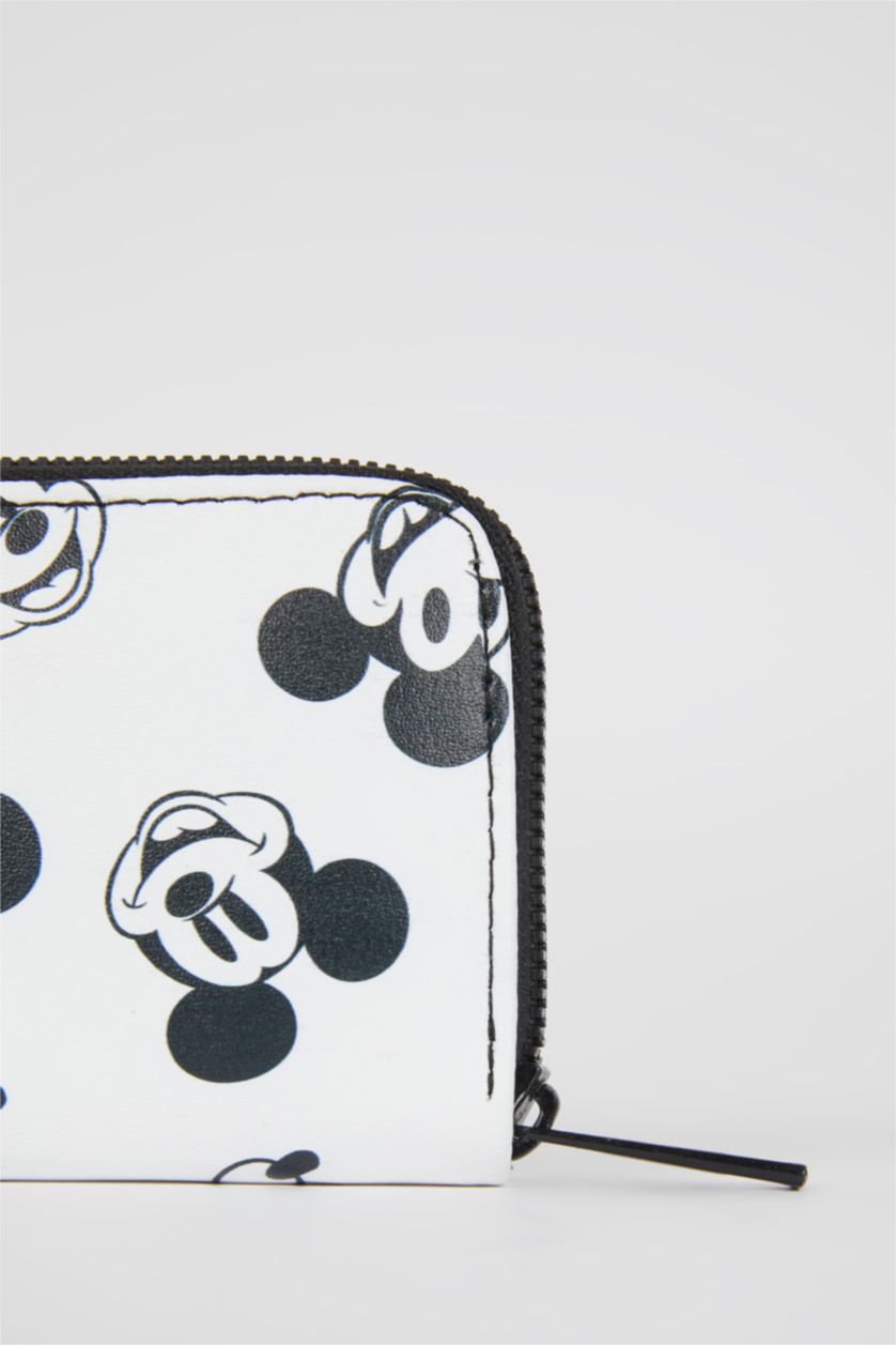 WOMAN Karma Women Disney Mickey & Minnie Licensed Faux Leather Wallet
