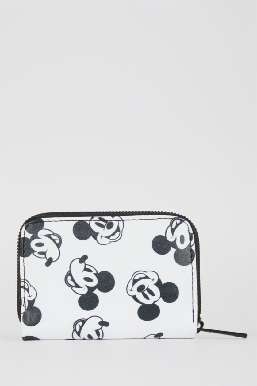 WOMAN Karma Women Disney Mickey & Minnie Licensed Faux Leather Wallet