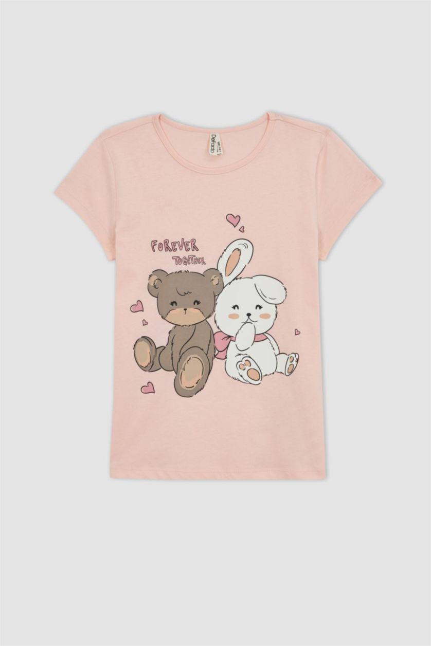 FILLES Rose Clair Pyjama Fille Coupe Regular