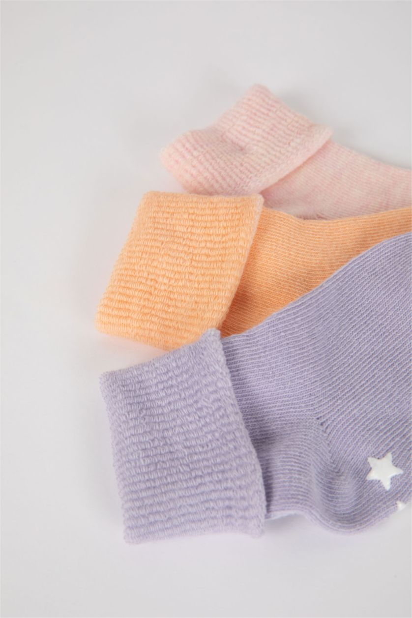 BABY GIRL MIXED Baby Girl 3-pack Cotton Long Socks