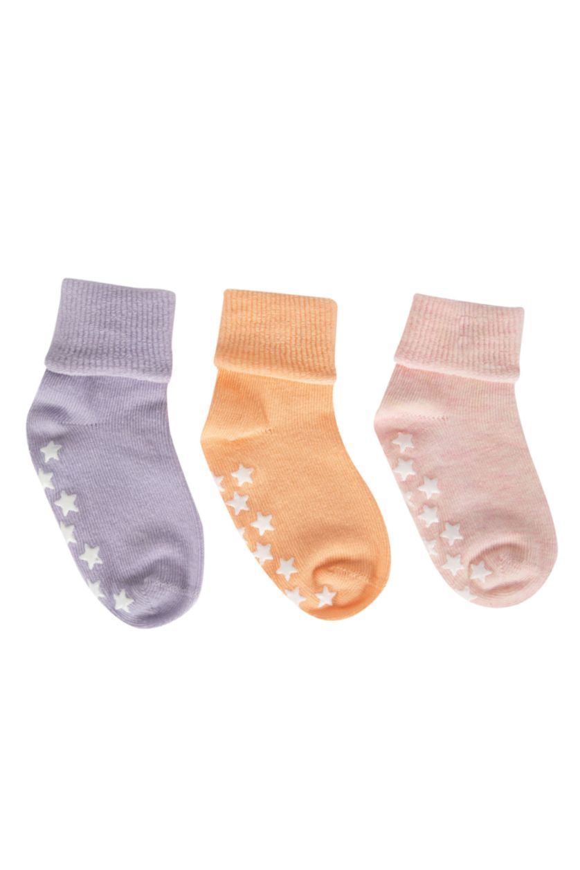 BABY GIRL MIXED Baby Girl 3-pack Cotton Long Socks