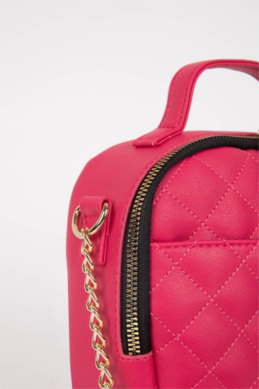 Kadın Pembe Kadın Suni Deri El Çantası