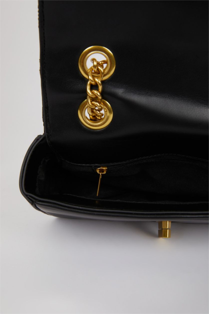 FEMME Noir Sac d'épaule PU