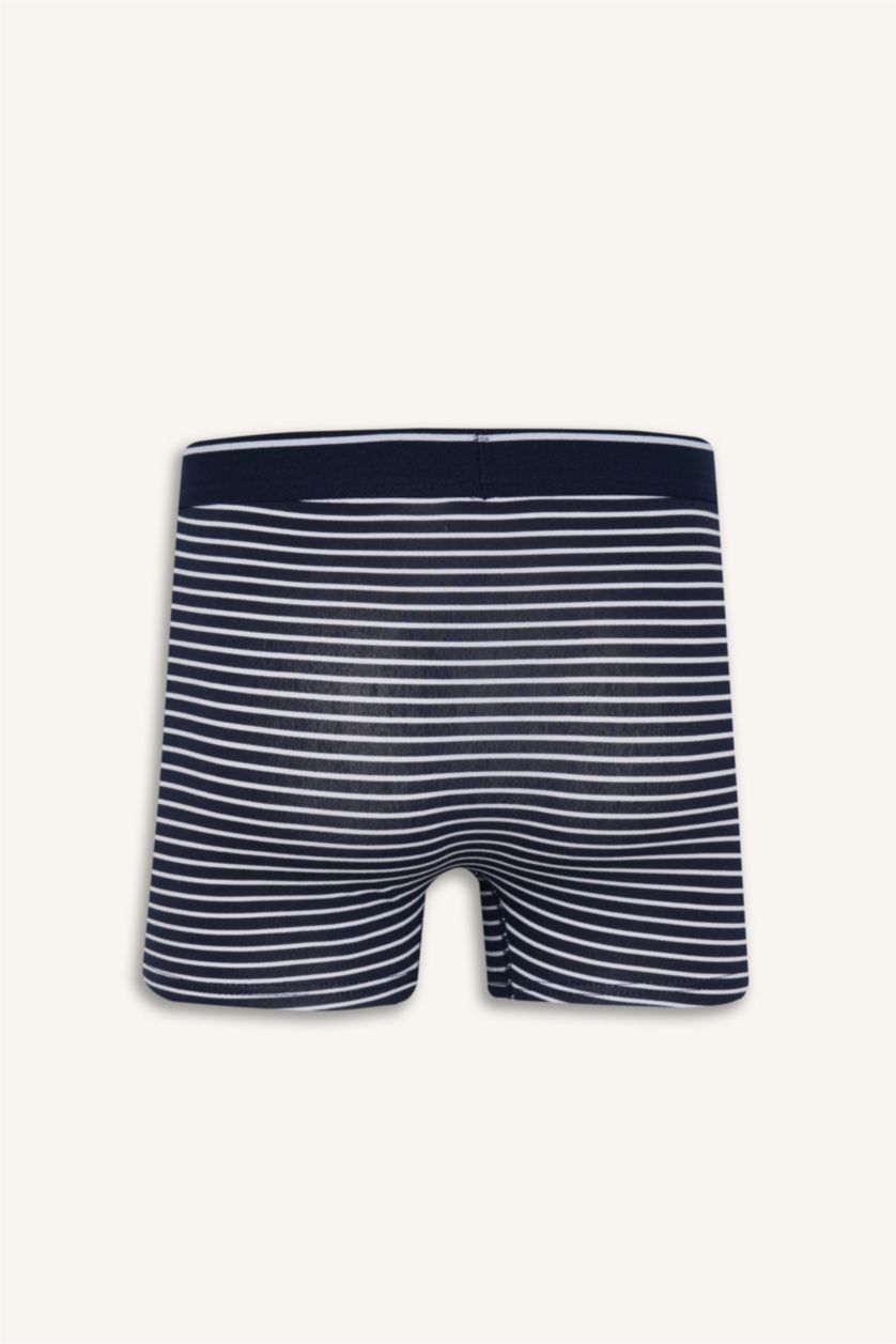 رجالي كحلي بوكسر قصة عادية - 3 قطع